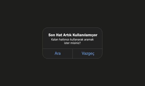 Son Hat Artık Kullanılamıyor Ne Demek? Son Hat Artık Kullanılamıyor Sorunu ve Çözümü